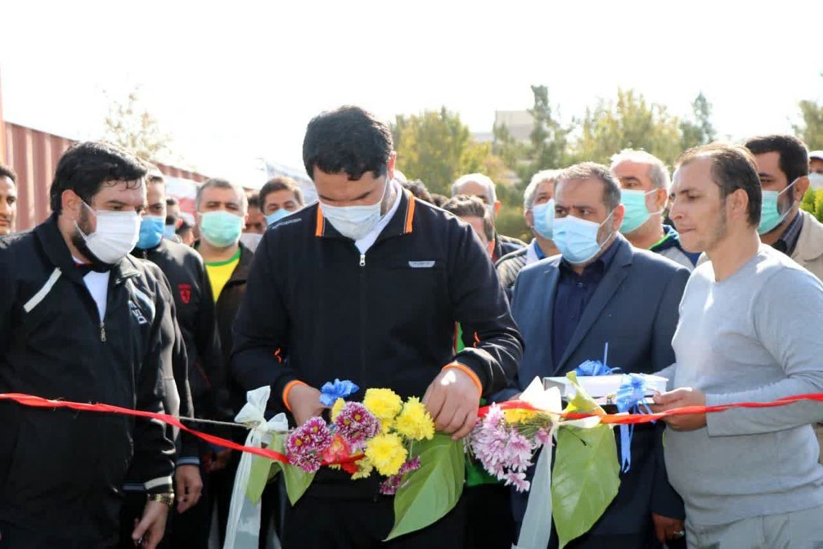 جاده تندرستی ورزشگاه آزادی افتتاح شد