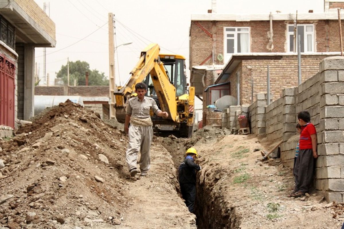 عملیات گاز رسانی به ۱۸ روستای سردشت