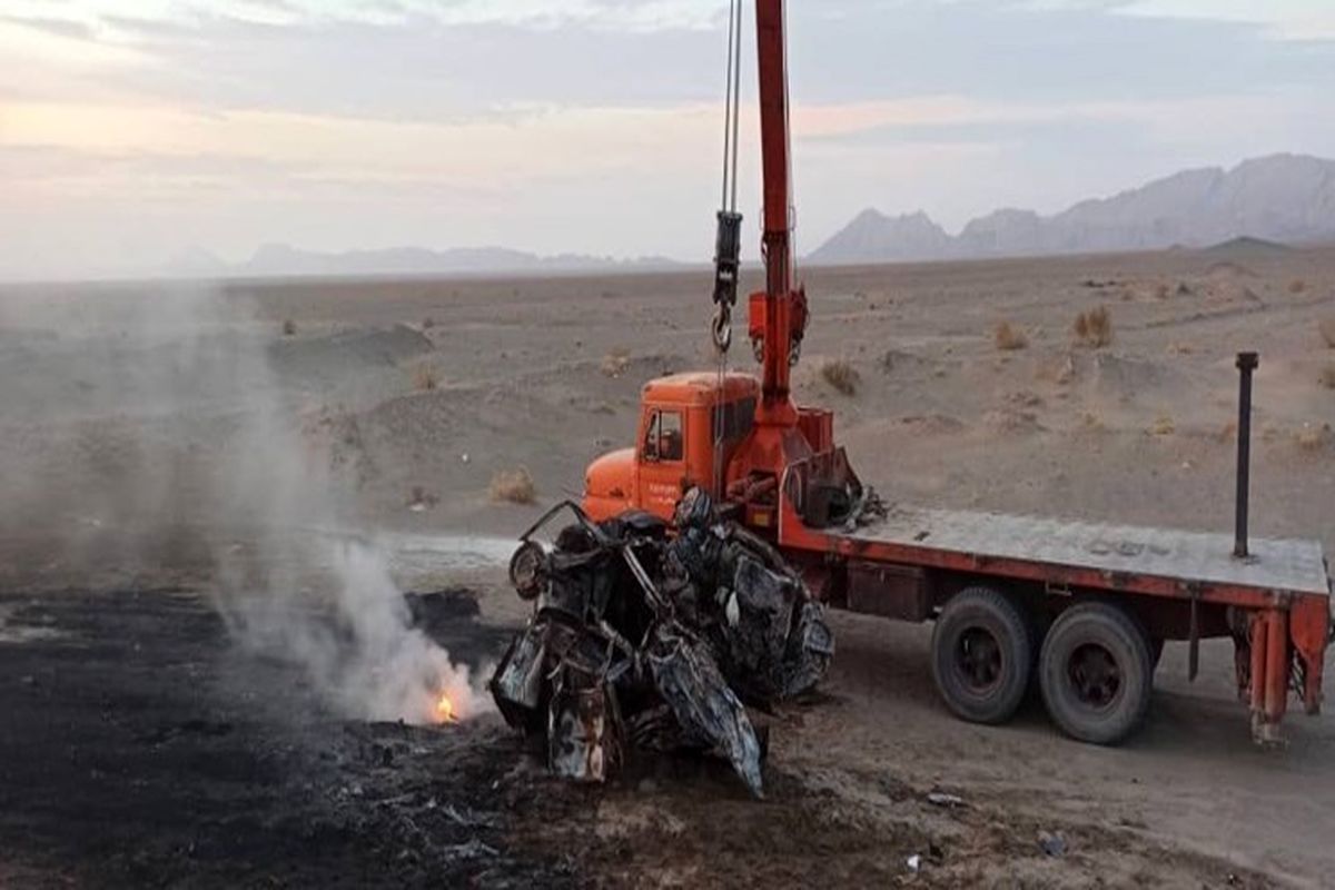 حادثه رانندگی در محور «نهبندان- زاهدان»؛ ۳ نفر جان باختند