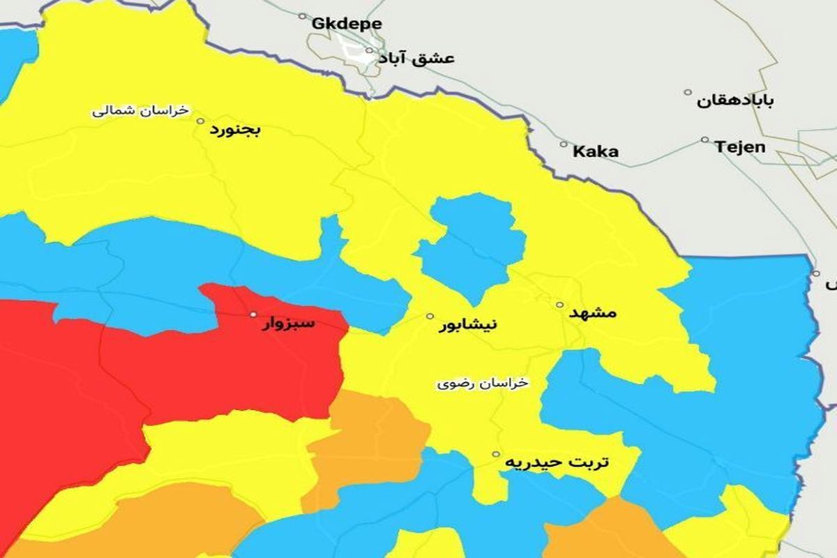 روند ابتلا به کرونا در برخی از شهرستانهای استان صعودی است