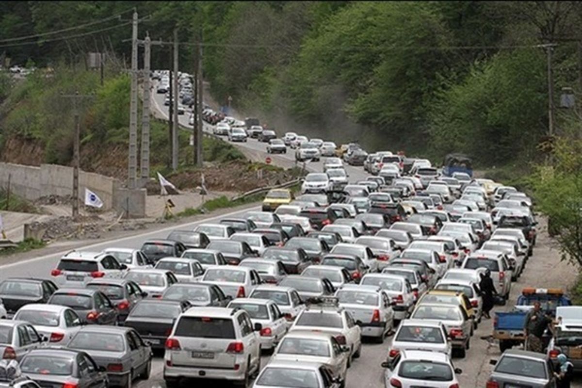 تردد سنگین در تمام جاده های مواصلاتی مازندران