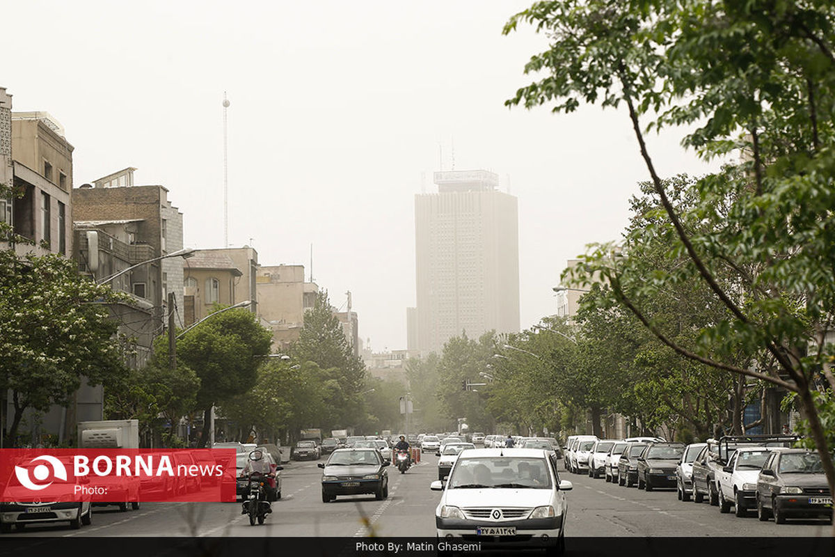 وزش باد شدید در جنوب و غرب تهران