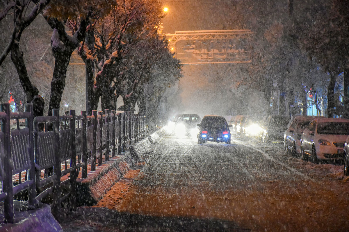 مه گرفتگی و کاهش دید در جاده‌های استان