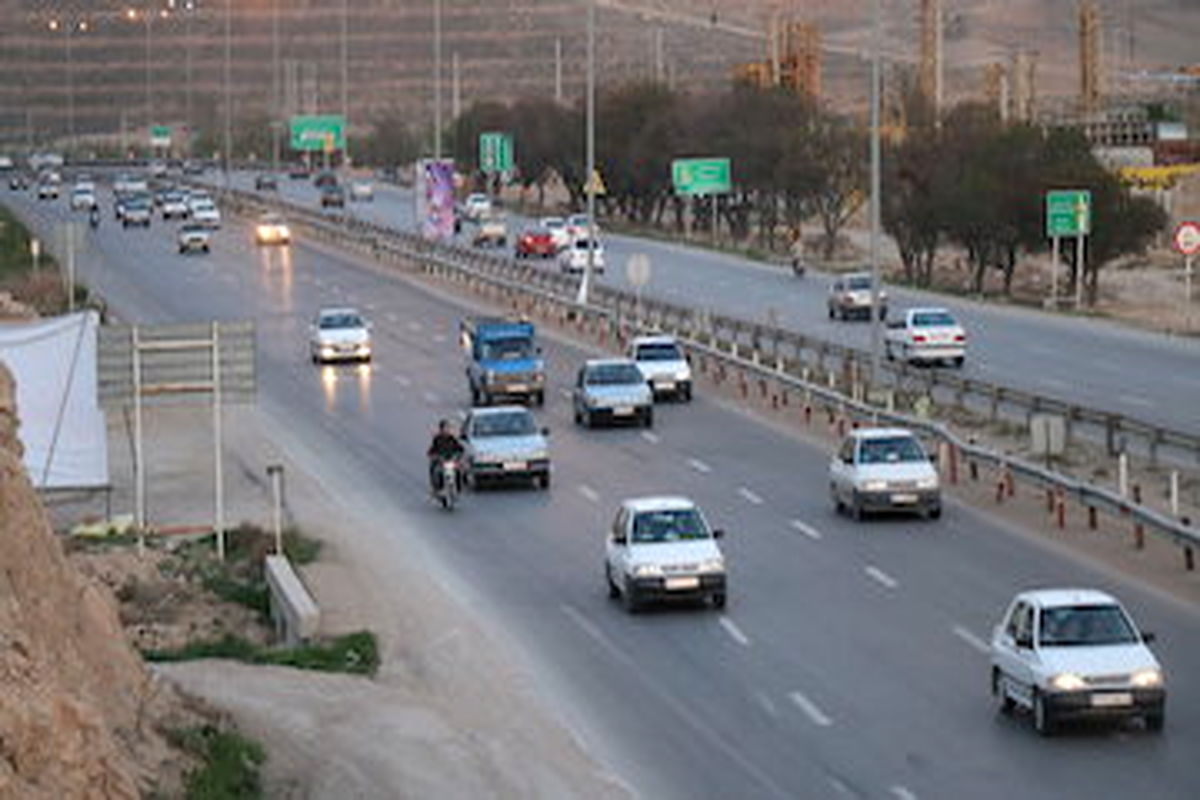 تردد روان در آزادراه قزوین-رشت