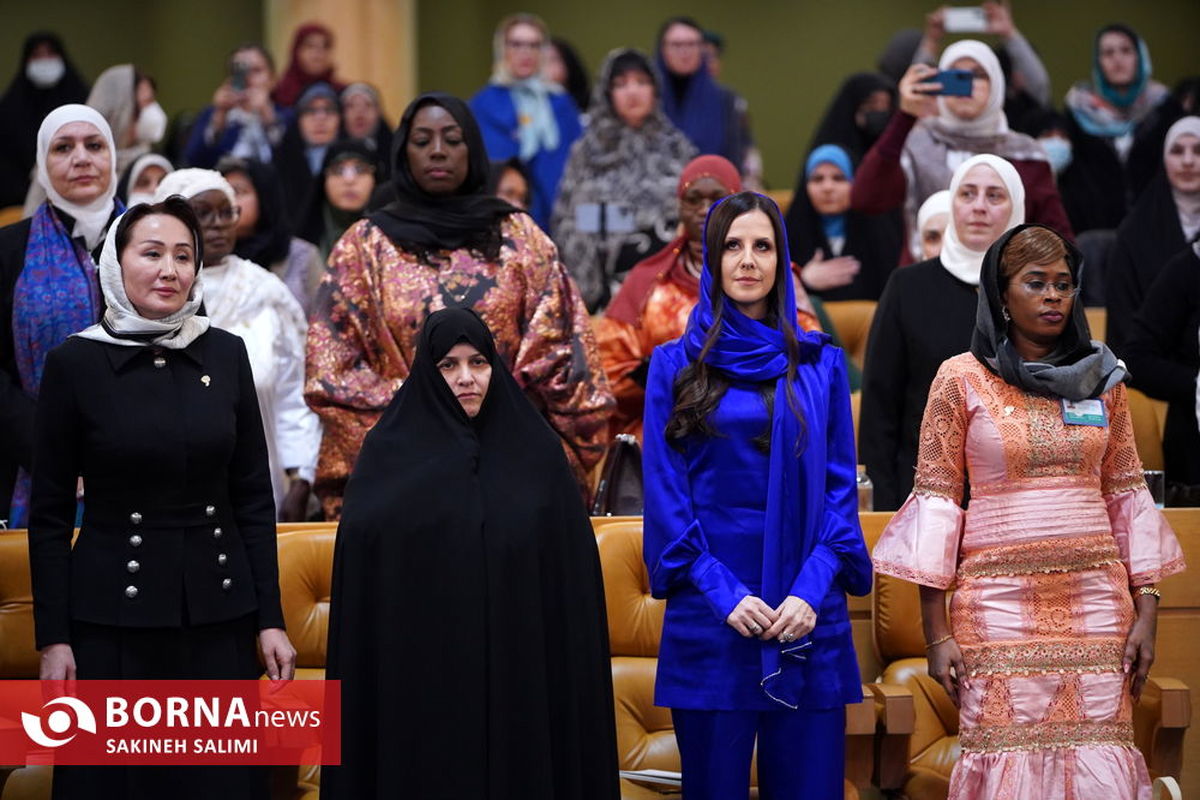 مهمانان خارجی کنگره بین‌المللی زنان تأثیرگذار چه کسانی بودند؟/ از انگلیس و آلمان تا قطر و بورکینافاسو در اجلاسی کاملا زنانه