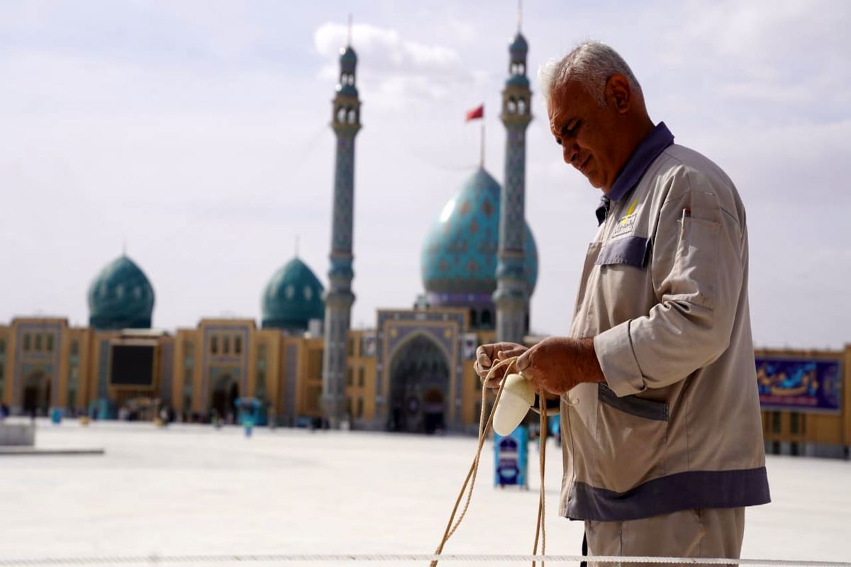 آماده‌سازی پارکینگ‌های اطراف مسجد مقدس جمکران