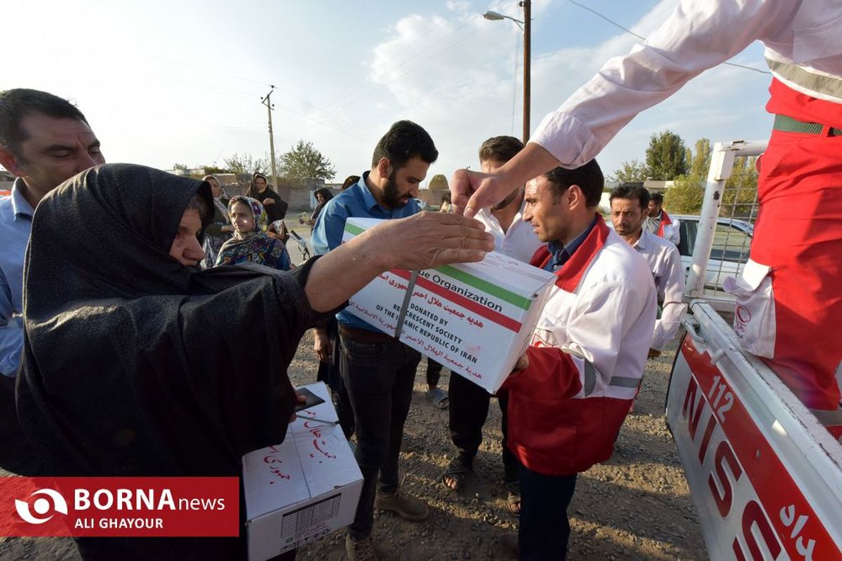 امدادرسانی ۲۱۵۳۵ نفر امدادرسانی در زلزله خوی