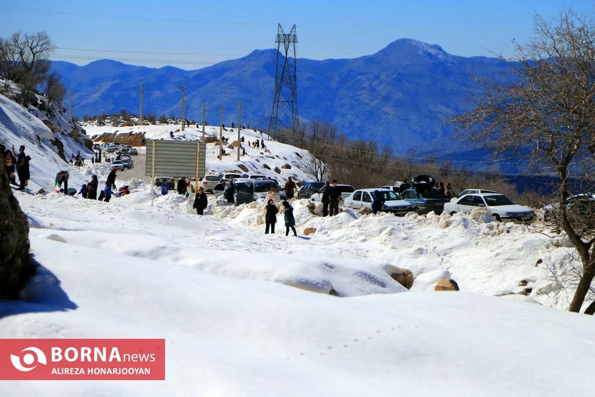 منطقه نمونه گردشگری تاراز؛ بهشت برفی ایران+عکس