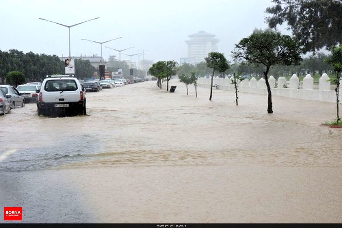 بارش برف و باران در نیمه جنوبی کشور