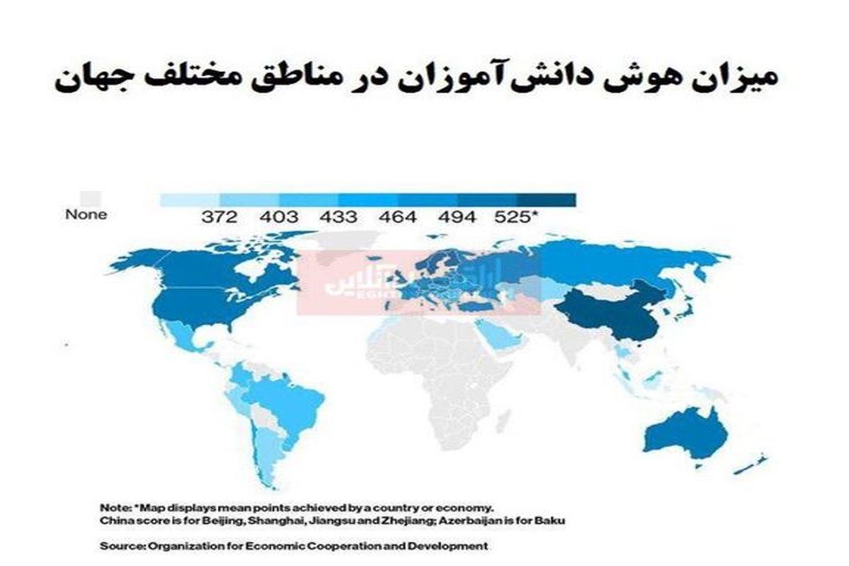 کدام کشورها باهوش‌ترین دانش‌آموزان را دارند؟