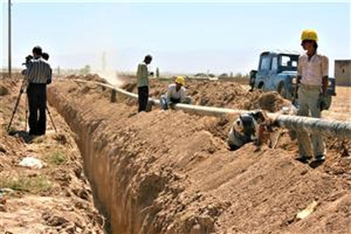 گاز رسانی به آخرین روستای بالای ۲۰ خانوار شهرستان شیروان در حال انجام است