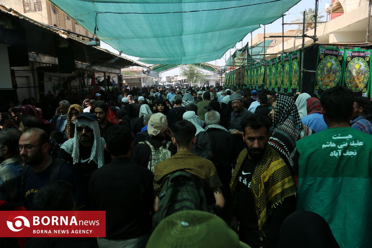 حضور کاروان علمای اهل سنت کشور در پیاده‌روی اربعین + فیلم