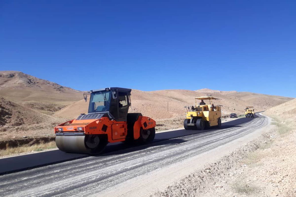 اتمام پروژه بهسازی و آسفالت راه روستایی چهار طاق شهرستان تکاب