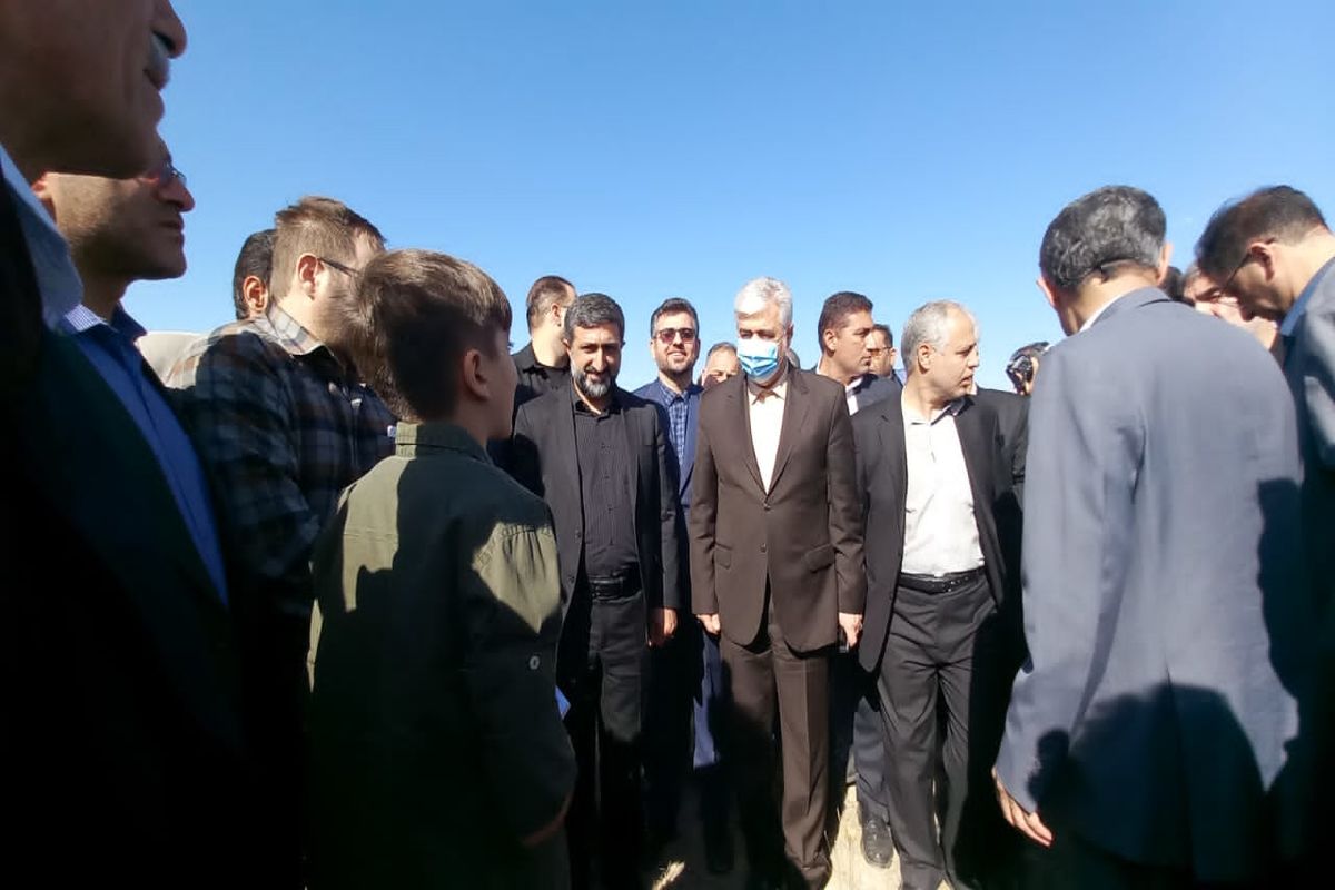 بازدید سجادی از محل احداث کمپ دهکده المپیک روستای شیران