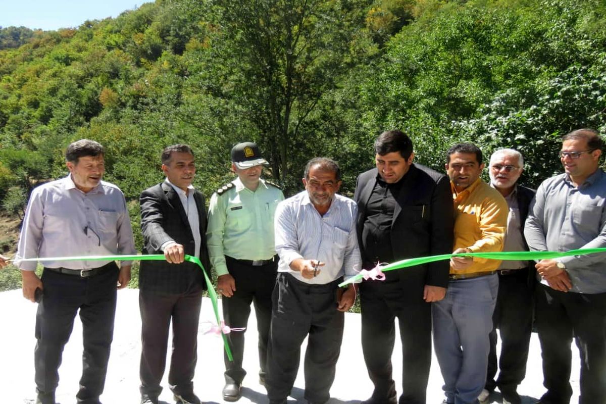 همزمان با هفته دولت مخزن آب شرب روستای سیمت سوادکوه به بهره برداری رسید