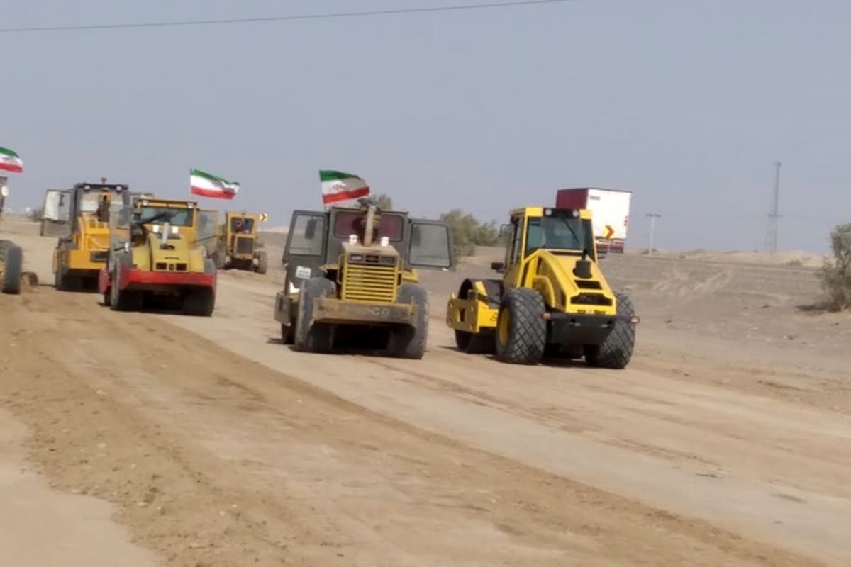 امسال عملیات احداث ۴۵ کیلومتر پروژه راهسازی در سیستان و بلوچستان آغاز شد