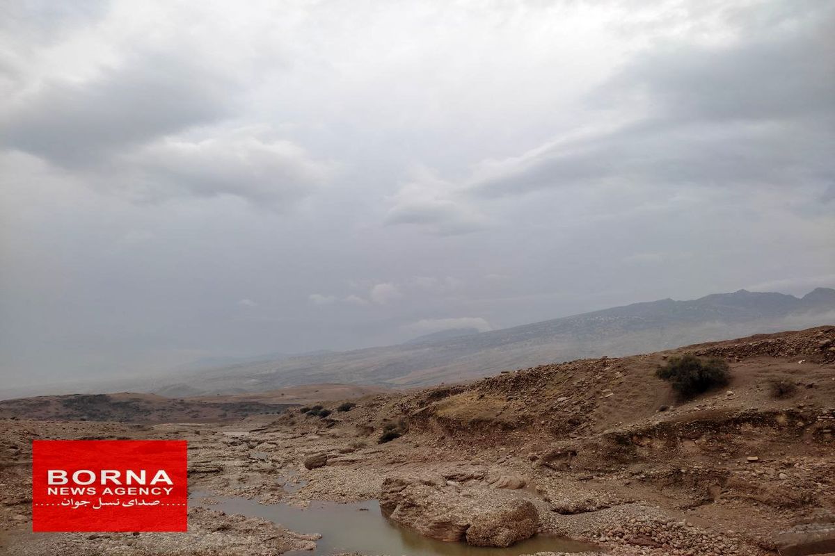 هشدار سطح نارنجی  با تشدید بارش ها  در لرستان