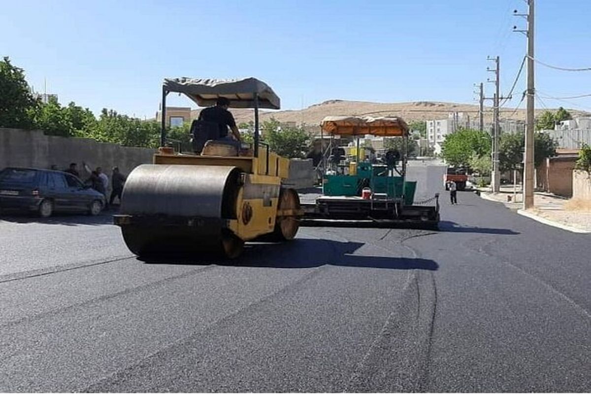 ۸۰ کیلومتر از راه‌های روستایی قزوین آسفالت شد