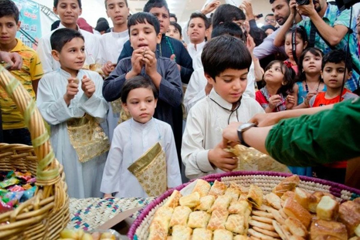 عید کودکان در بهار رمضان / گرگیعان نشانه دوستی و عشق به اهل بیت است