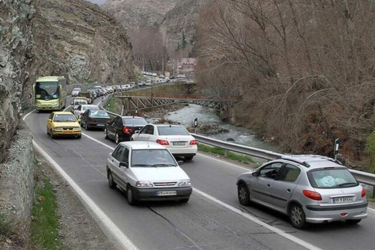 احتمال یک طرفه شدن جاده چالوس/ راه‌های اصلی باز و تردد روان است