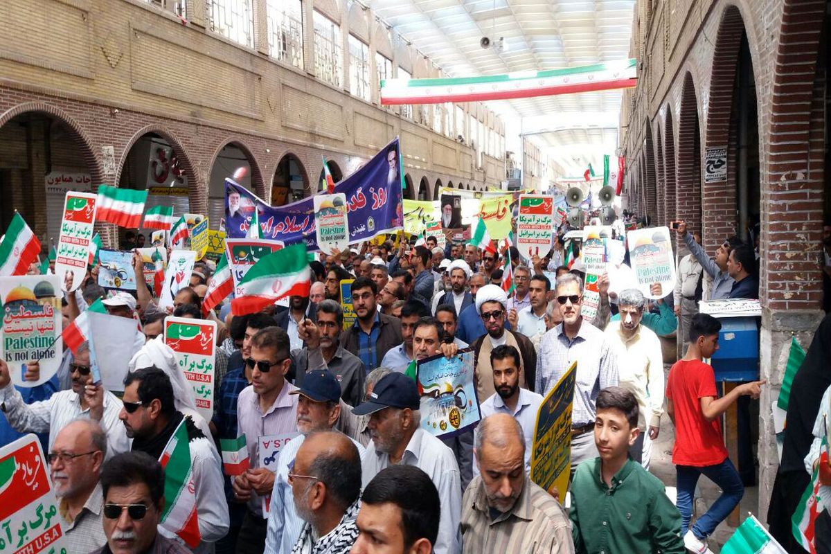 پیام دعوت‌ مدیرکل فرهنگ و ارشاد اسلامی خوزستان برای‌ حضور در راهپیمایی‌ روز جهانی قدس