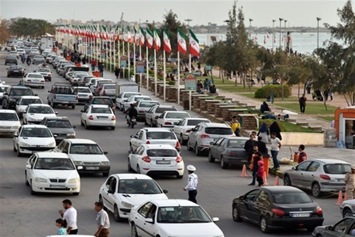 ورود بیش از ۸۸۴ هزار خودروی مسافران نوروزی به گیلان