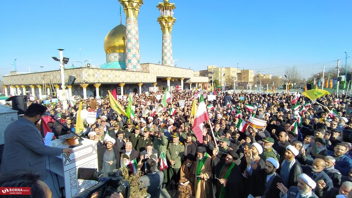 بزرگداشت حماسه ۹ دی در همدان