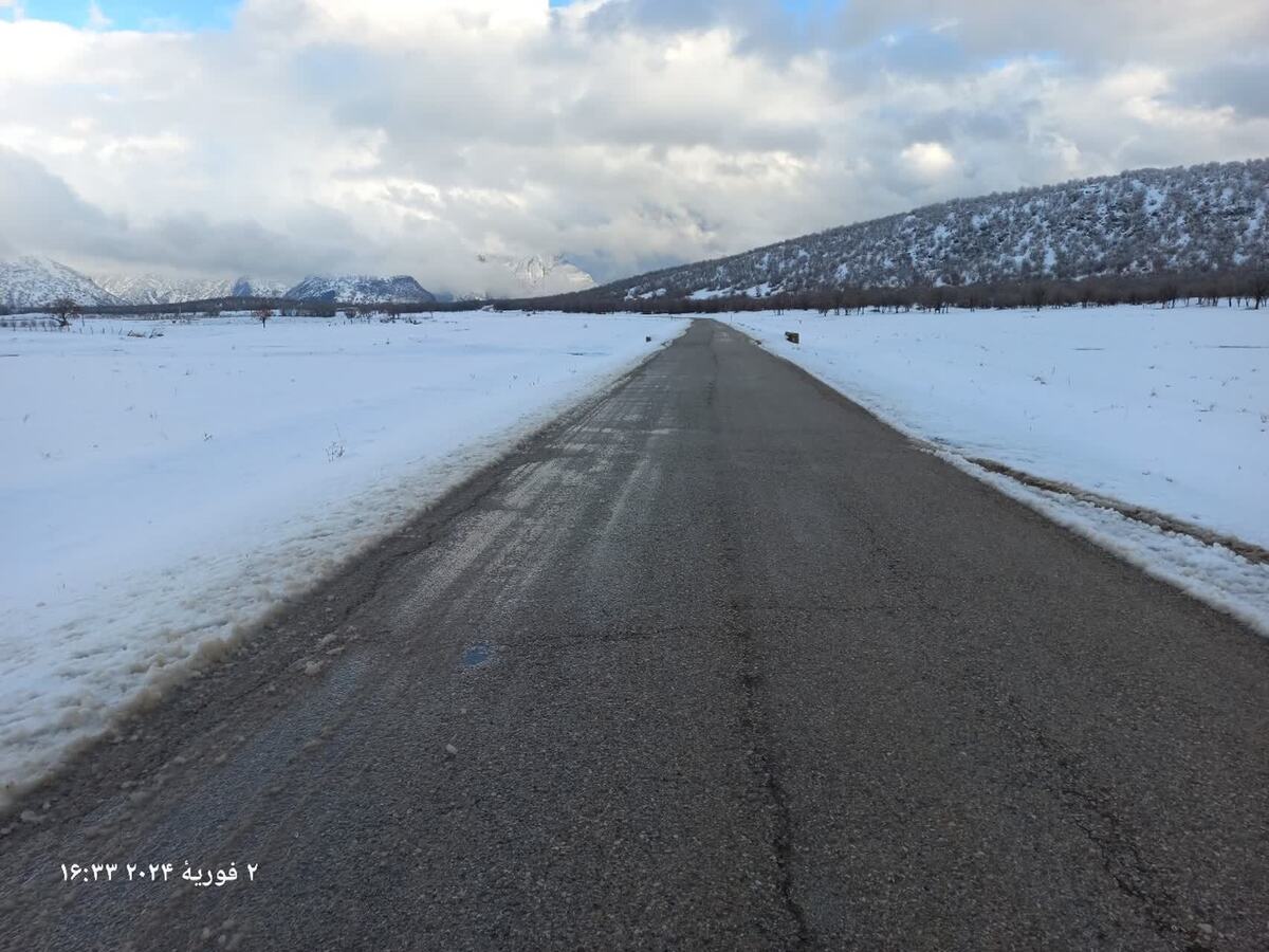 کاهش دمای هوا  در لرستان