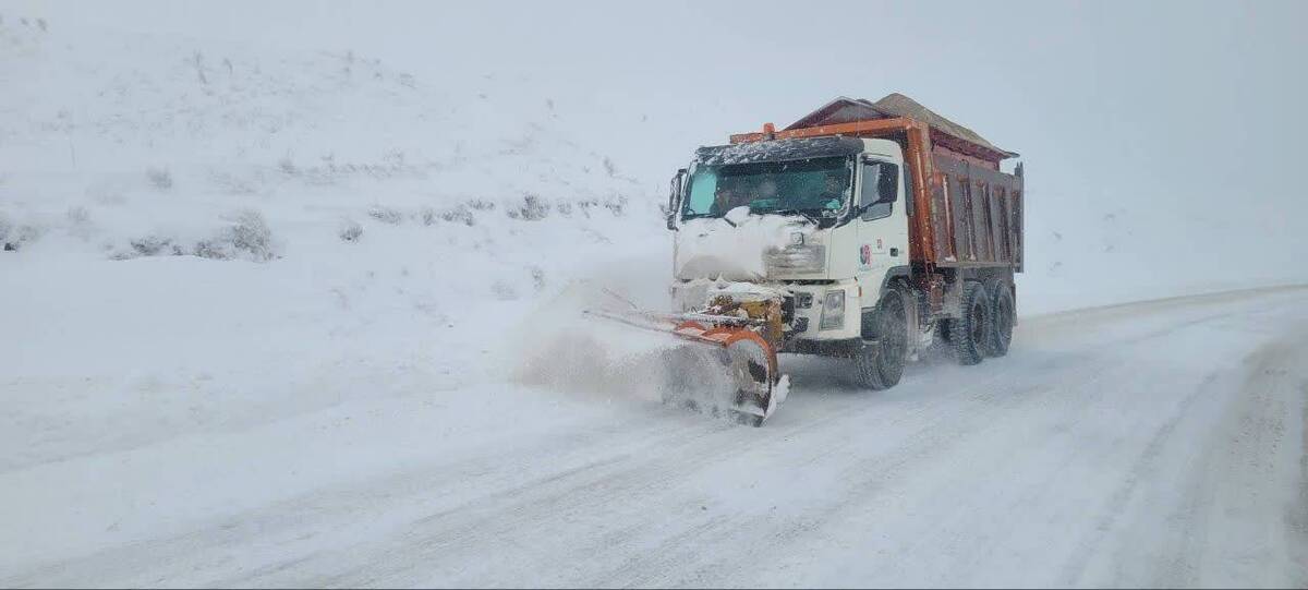 بیش از ۶ هزار کیلومتر از محور‌های خراسان شمالی برف روبی شد