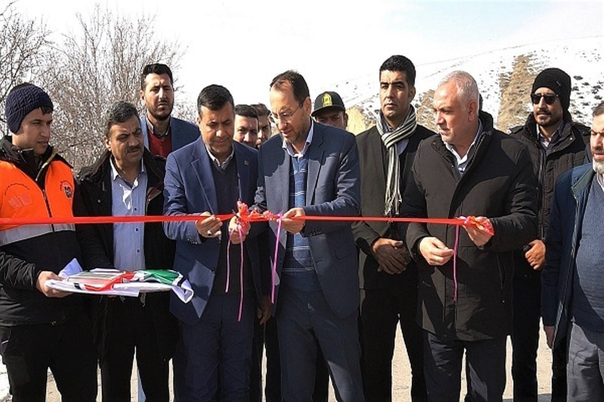 بهره برداری از احداث، بهسازی و آسفالت حدود ۱۰ کیلومتر راه روستایی در شهرستان بجنورد