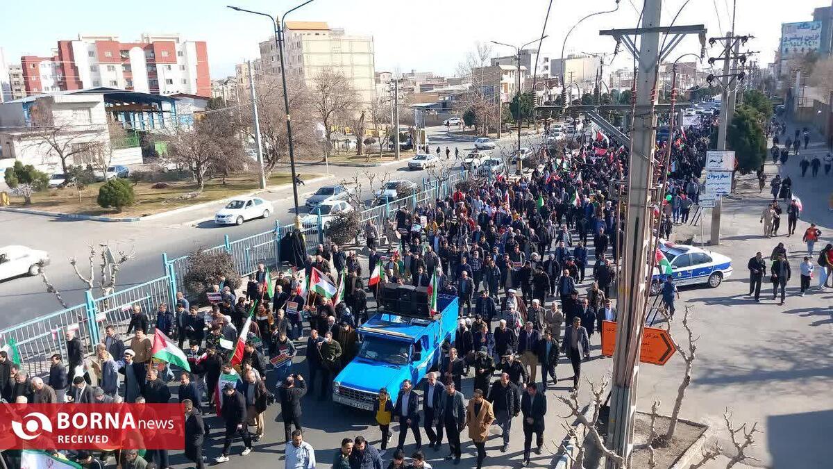 راهپیمایی ۲۲ بهمن صفادشت