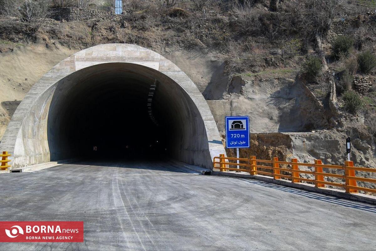 افتتاح آخرین قطعه از آزادراه قزوین_رشت با حضور معاون اجرایی رئیس جمهور