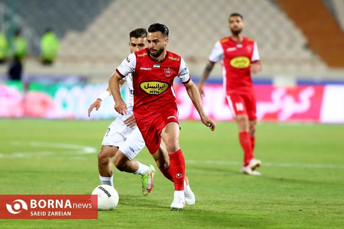 سروش رفیعی اولین تلفات پرسپولیس از دربی ۱۰۳