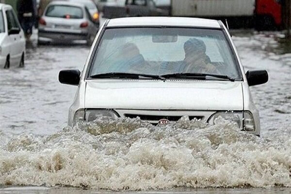 صدور هشدار قرمز و آماده باش برای ۵ استان کشور در روز‌های سه شنبه و چهارشنبه