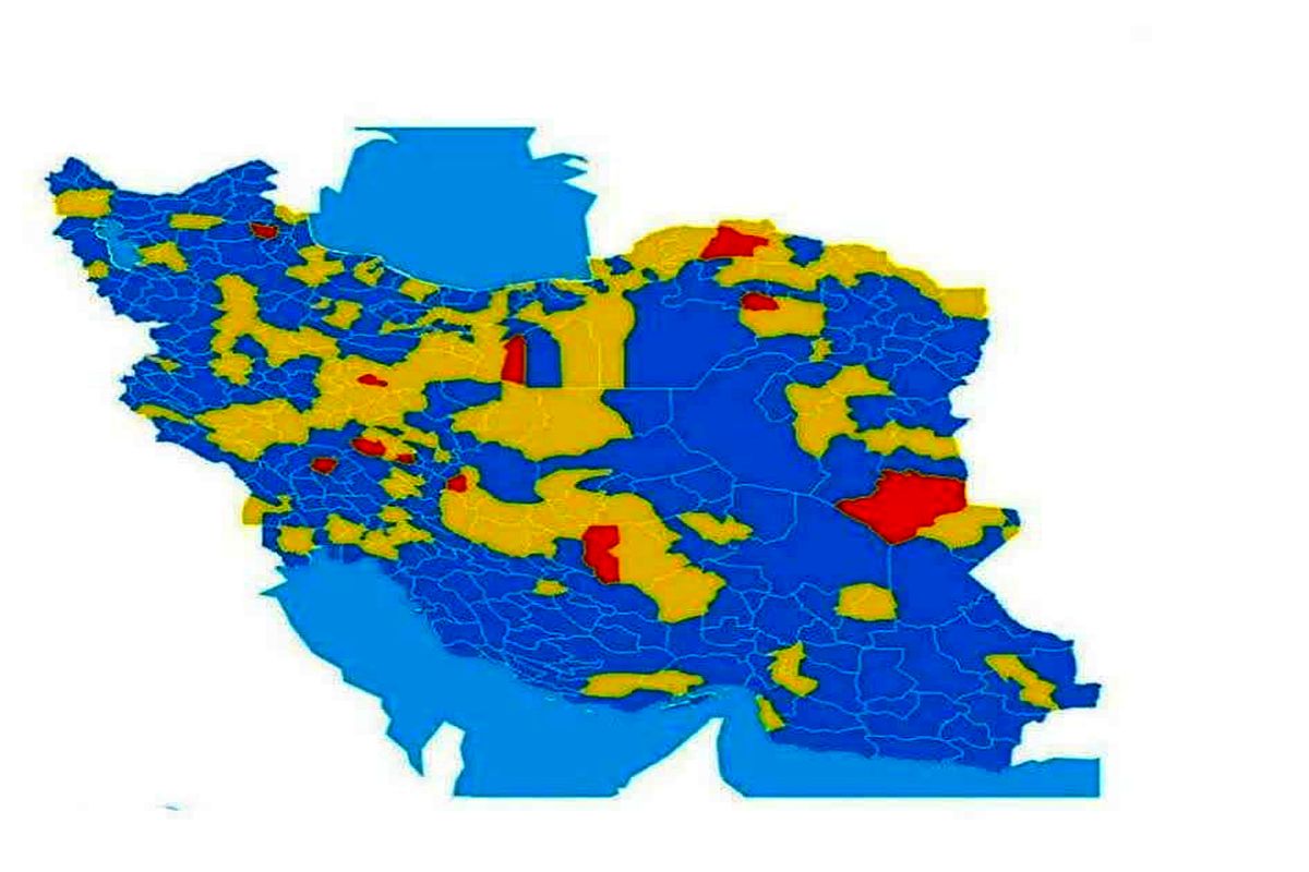 بازگشت رنگ نارنجی به نقشه کرونایی خراسان جنوبی