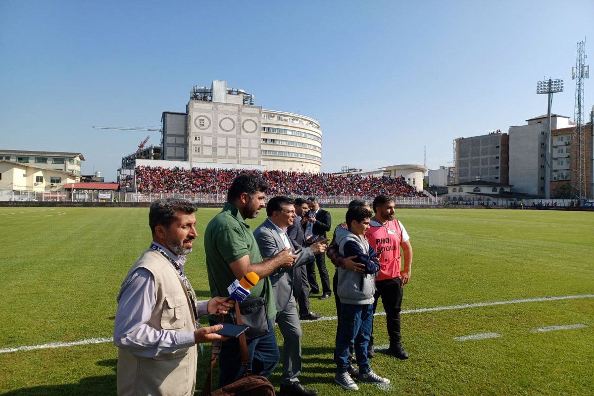 سرگردانی خبرنگاران در ورزشگاه وطنی