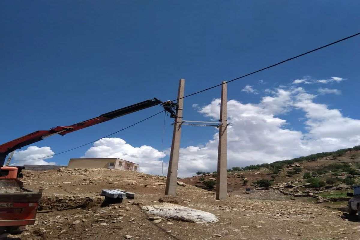 برقدار شدن تمام روستاهای سیل زده  کوهدشت