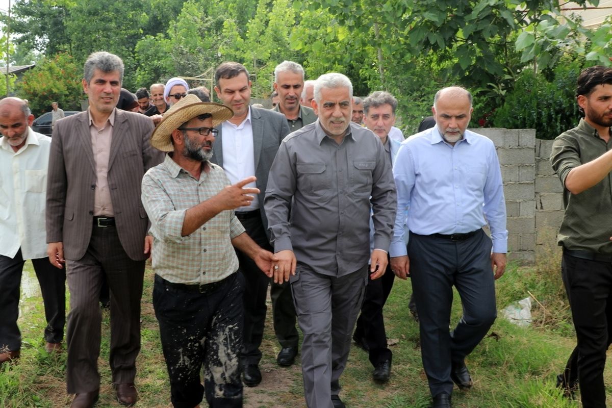 استاندار: آب کشاورزی در گیلان عادلانه توزیع می شود