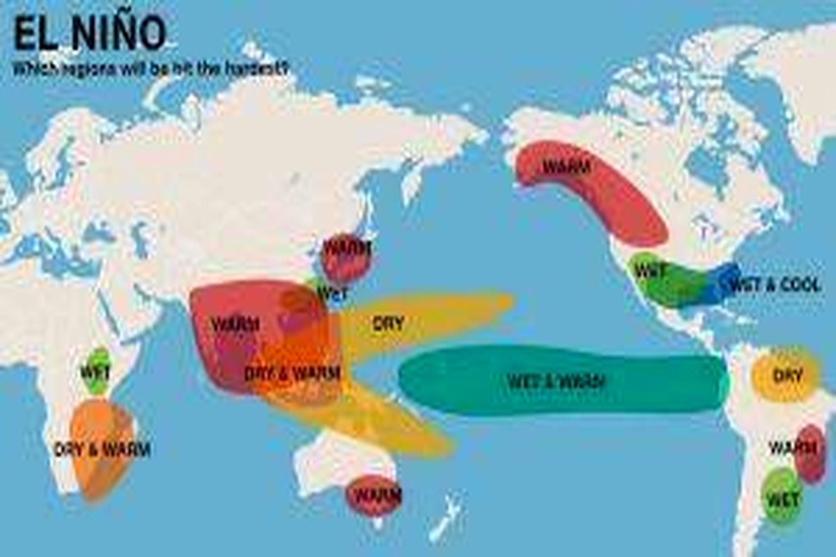 هشدار جهانی در مورد طوفان "ال نینو" صادر شد