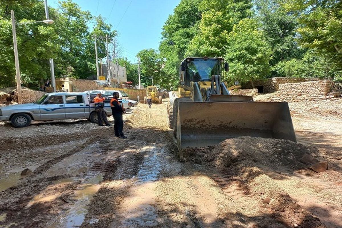 عملیات راهداری در ۱۲ روستای خراسان شمالی انجام شد