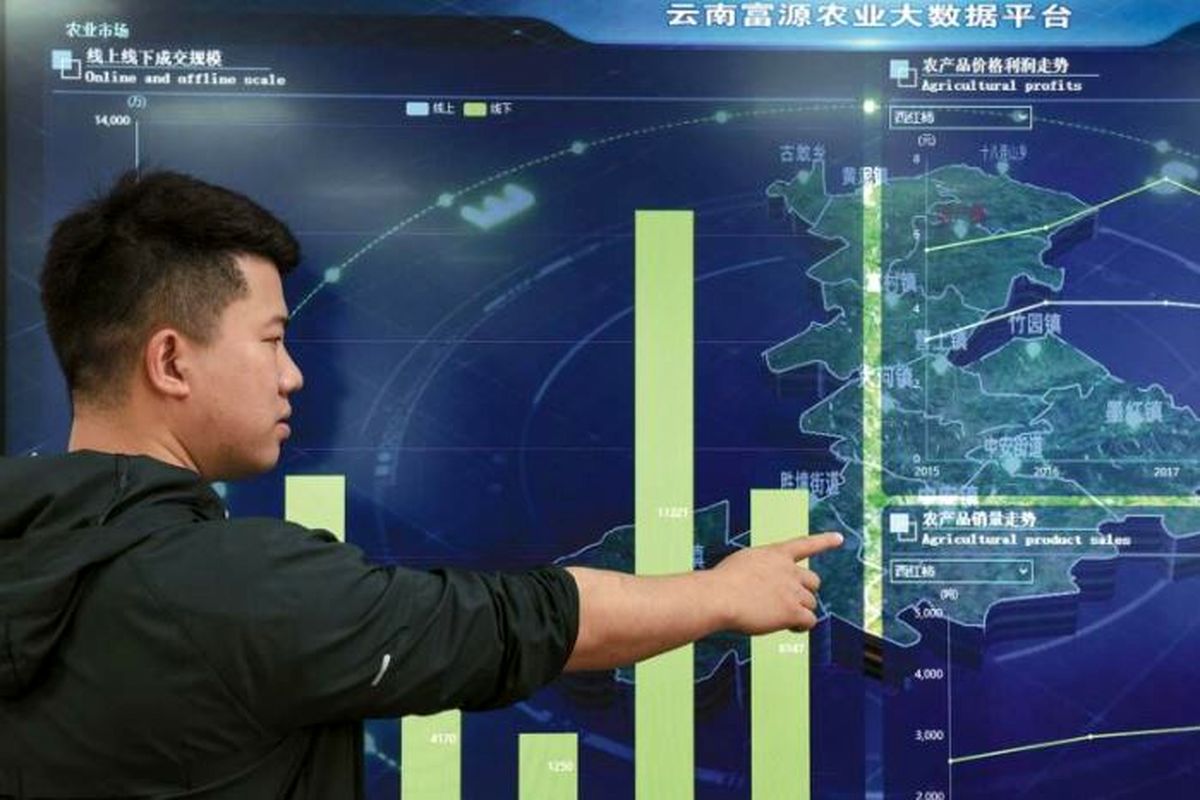 دیجیتالی‌سازی هوشمند صنعت کشاورزی در گوئیانگ