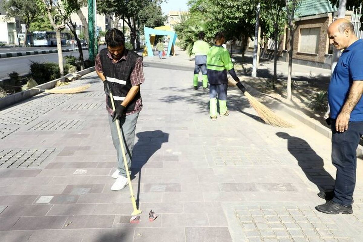 بزرگراه شهید یاسینی  پاکسازی شد