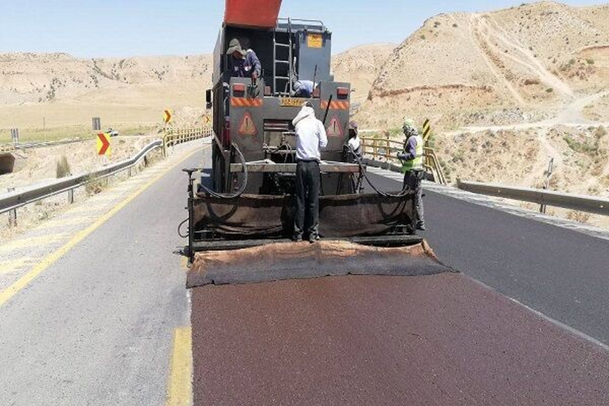 بهسازی و روکش آسفالت بیش از ۱۱۰ کیلومتر از محورهای اصلی و شریانی خراسان شمالی