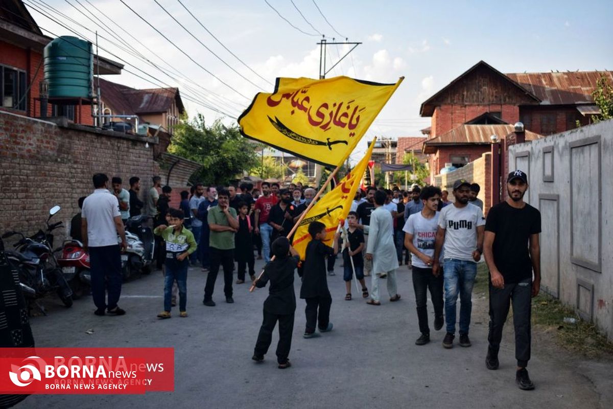 راھمپیای اربعین در کشمیر ھند