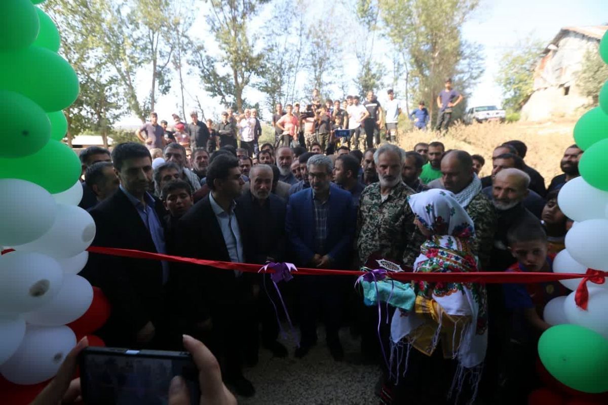 سالن ورزشی شهدای روستای اوارد شهرستان گلوگاه به بهره برداری رسید