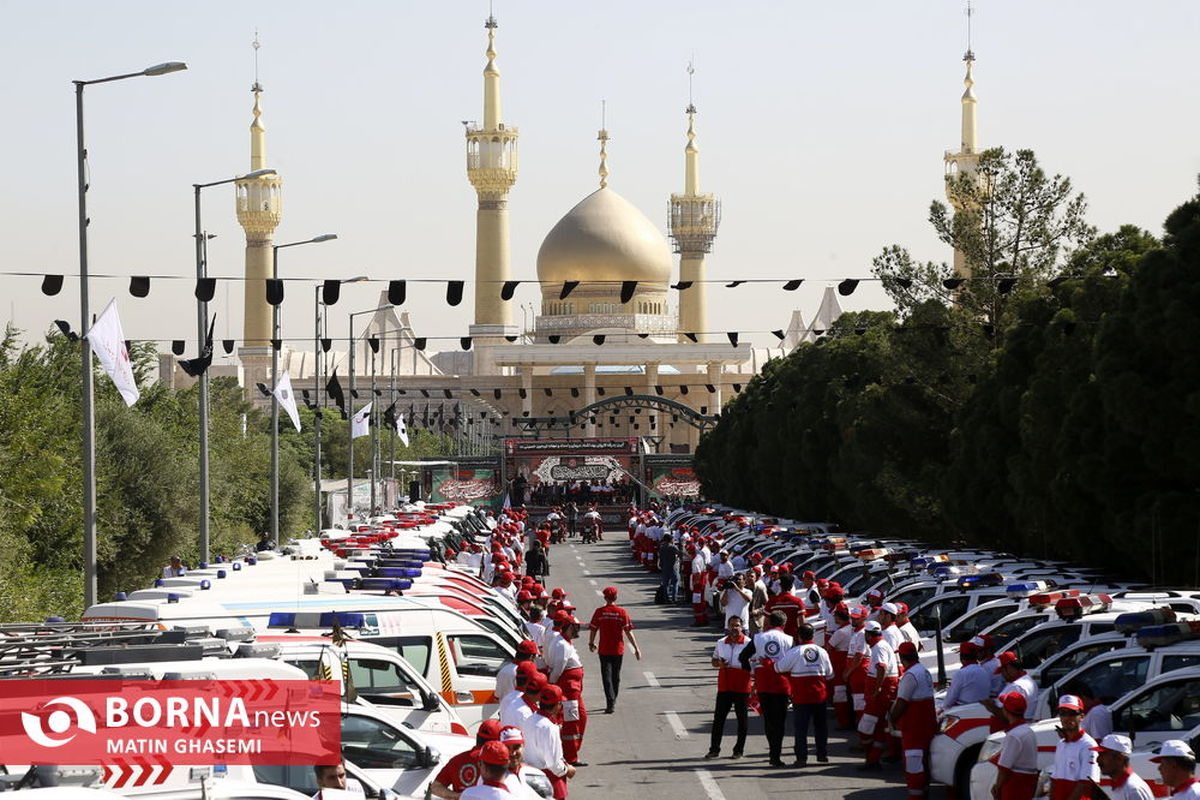 ارائه ۳۰۰ هزار خدمت به زائران اربعین از سوی جمعیت هلال احمر