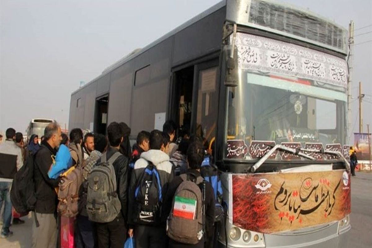 سهم ۲۵ درصدی ناوگان حمل‌‌ونقل‌عمومی جاده‌ای در اعزام زوار به پایانه‌های مرزی‌