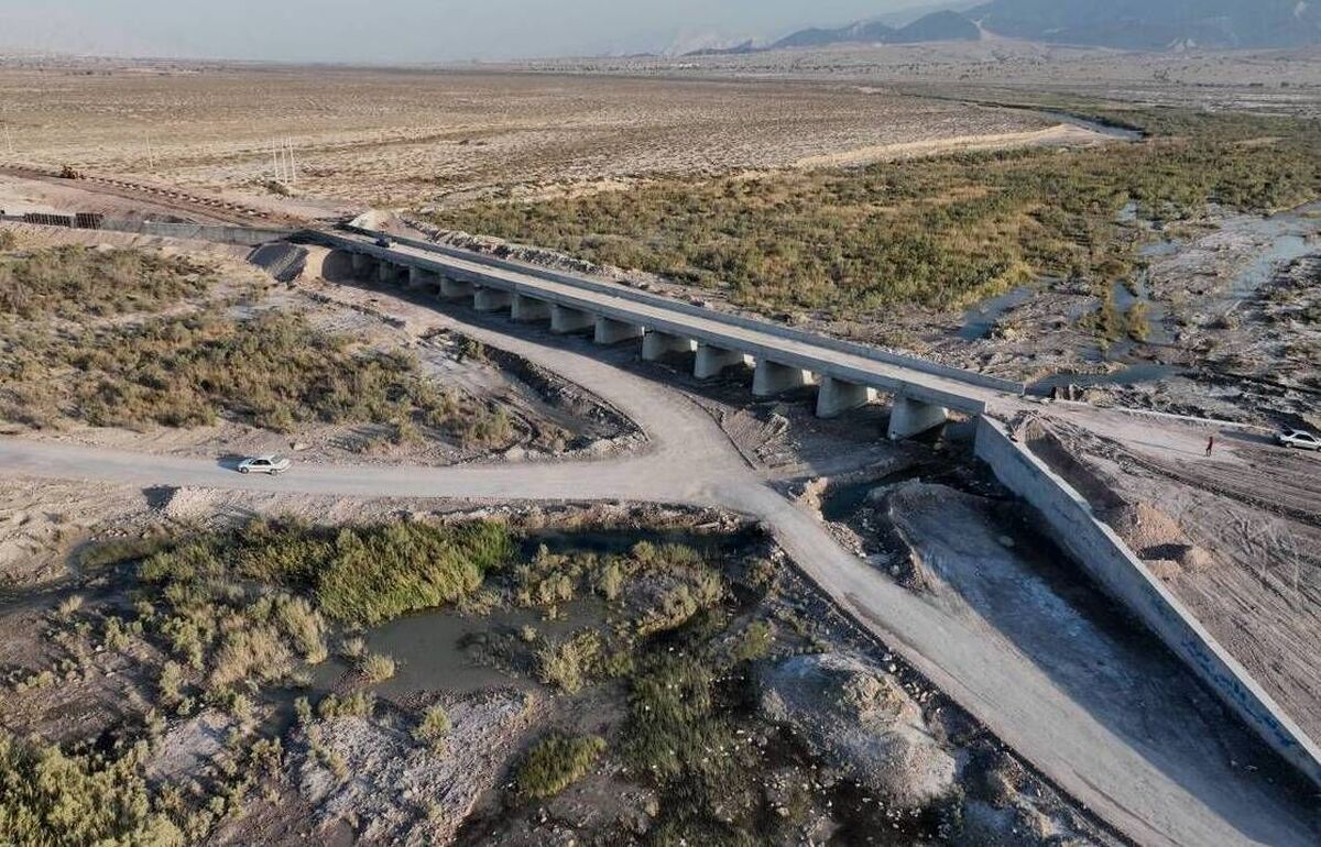  پُل «گودگز» در غرب هرمزگان به ایستگاه پایانی رسید