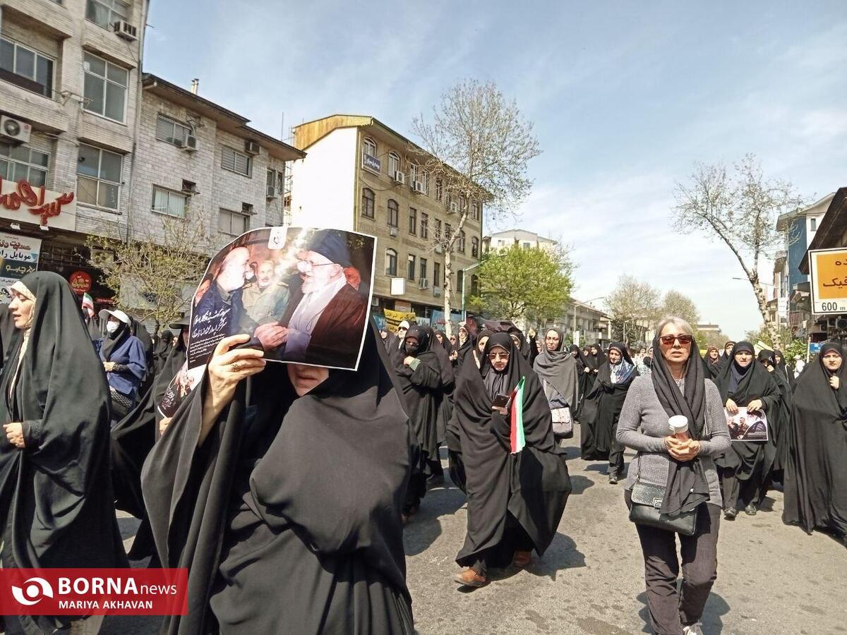 راهپیمایی روز قدس -رشت