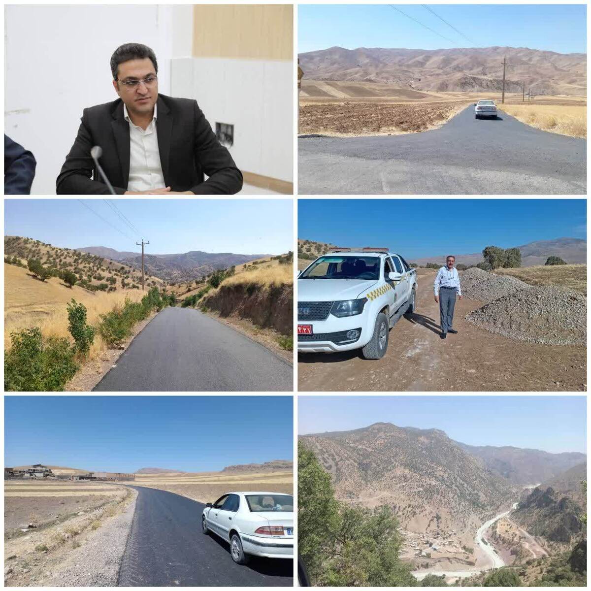 آسفالت ۸۷ کیلومتر از راههای روستایی لرستان